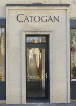 Entrée du salon Catogan